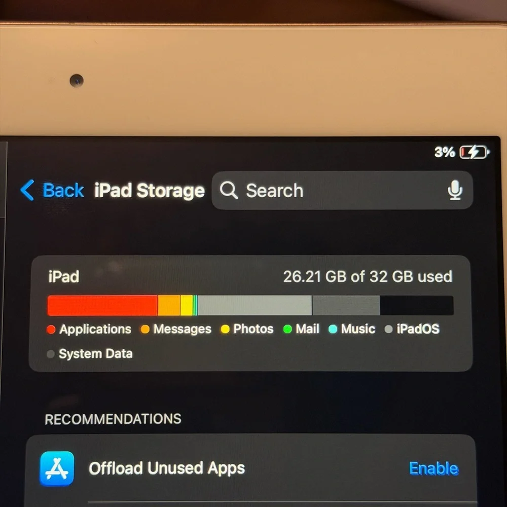 Apple Tablet - Elegant Gold Finish